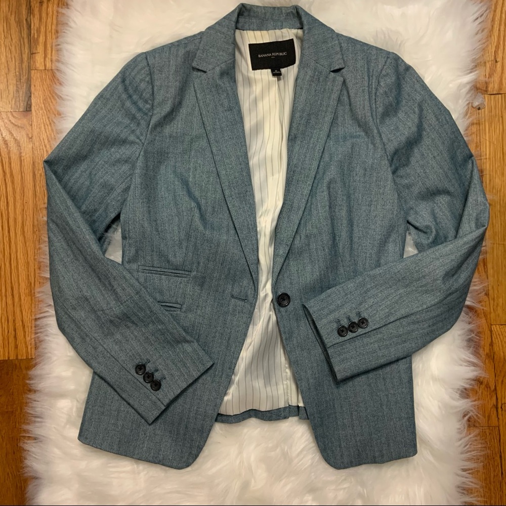 Blue Green Blazer